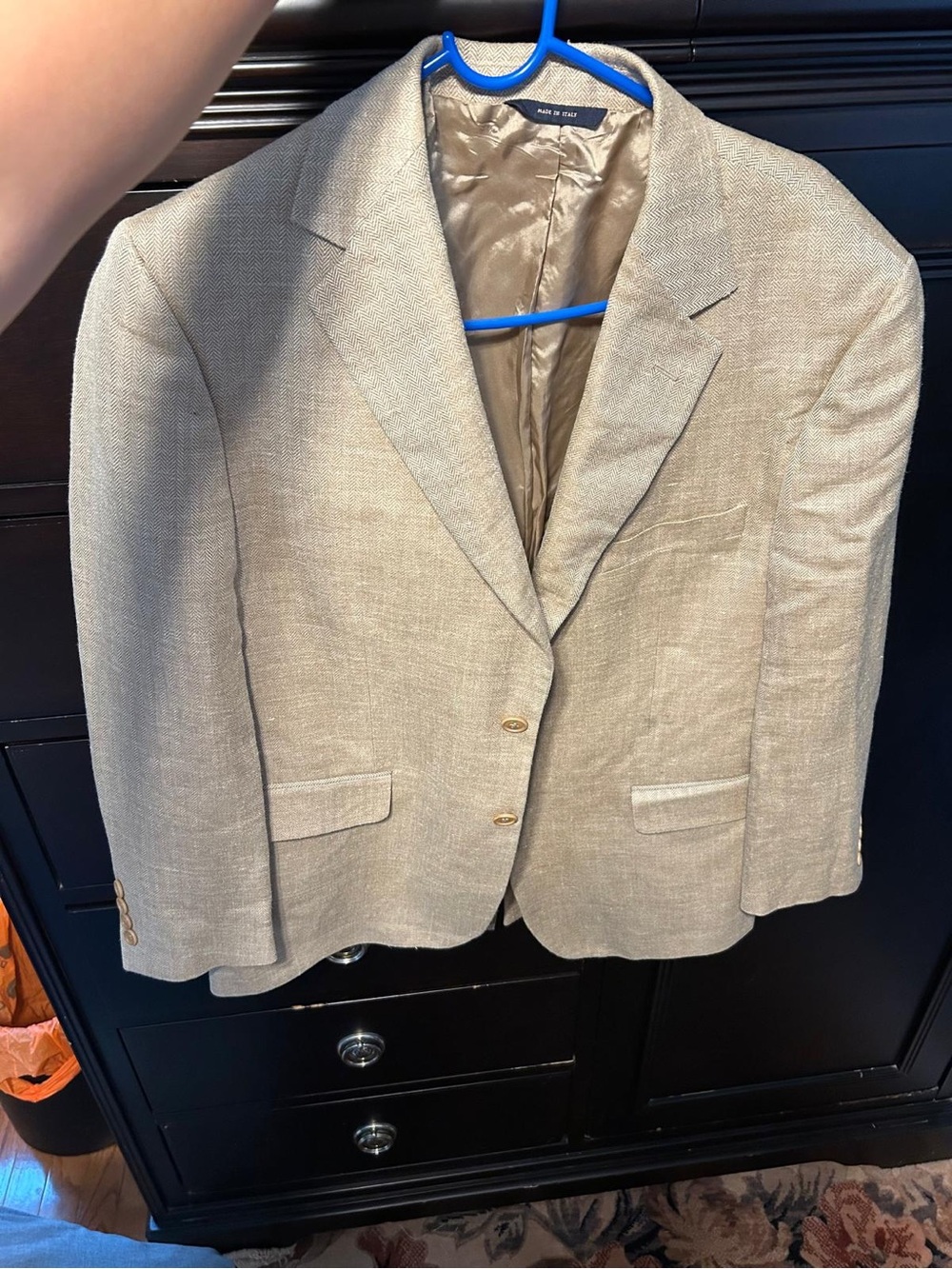 Classic Men's Blazer - Tan